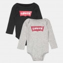 Levi's Lhn Ls 2Pk Batwing Bodysuit Se