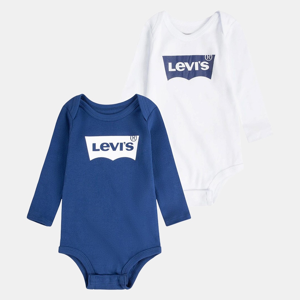 Levi's Lhn Ls 2Pk Batwing Bodysuit Se