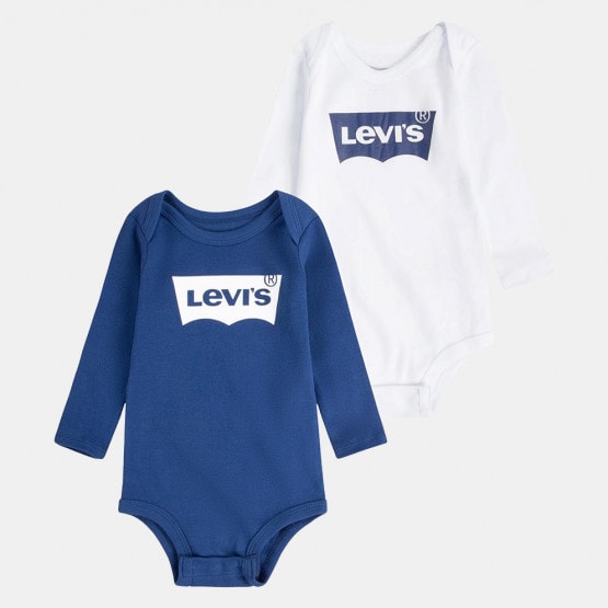 Levi's Lhn Ls 2Pk Batwing Bodysuit Se