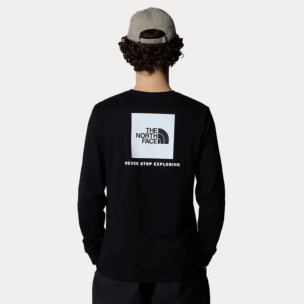 The North Face M L/S Redbox Tee Tnf Black