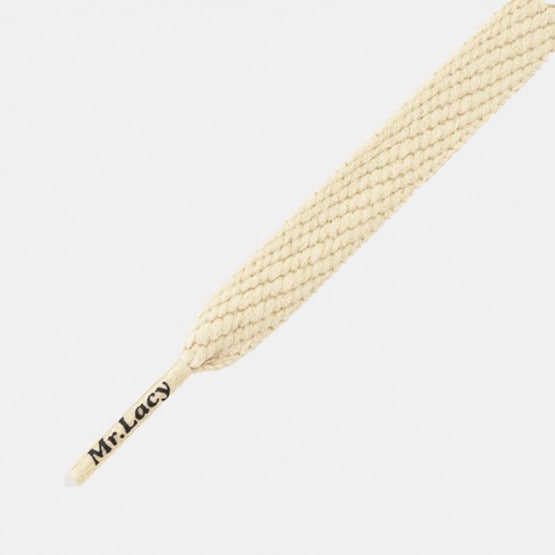 MR.LACY Flatties 130Cm Cream Κορδονι