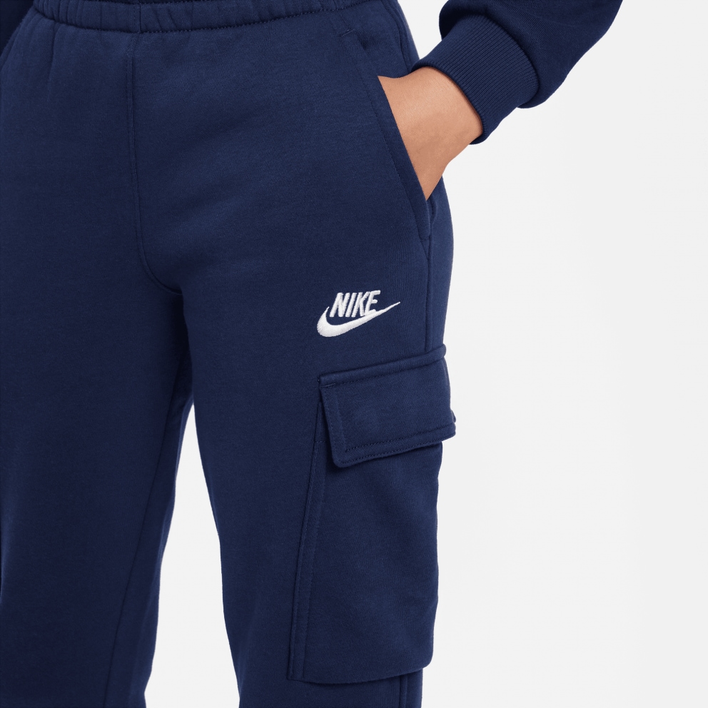 Nike Sportswear Club Fleece Παιδικό Παντελόνι Φόρμας Cargo
