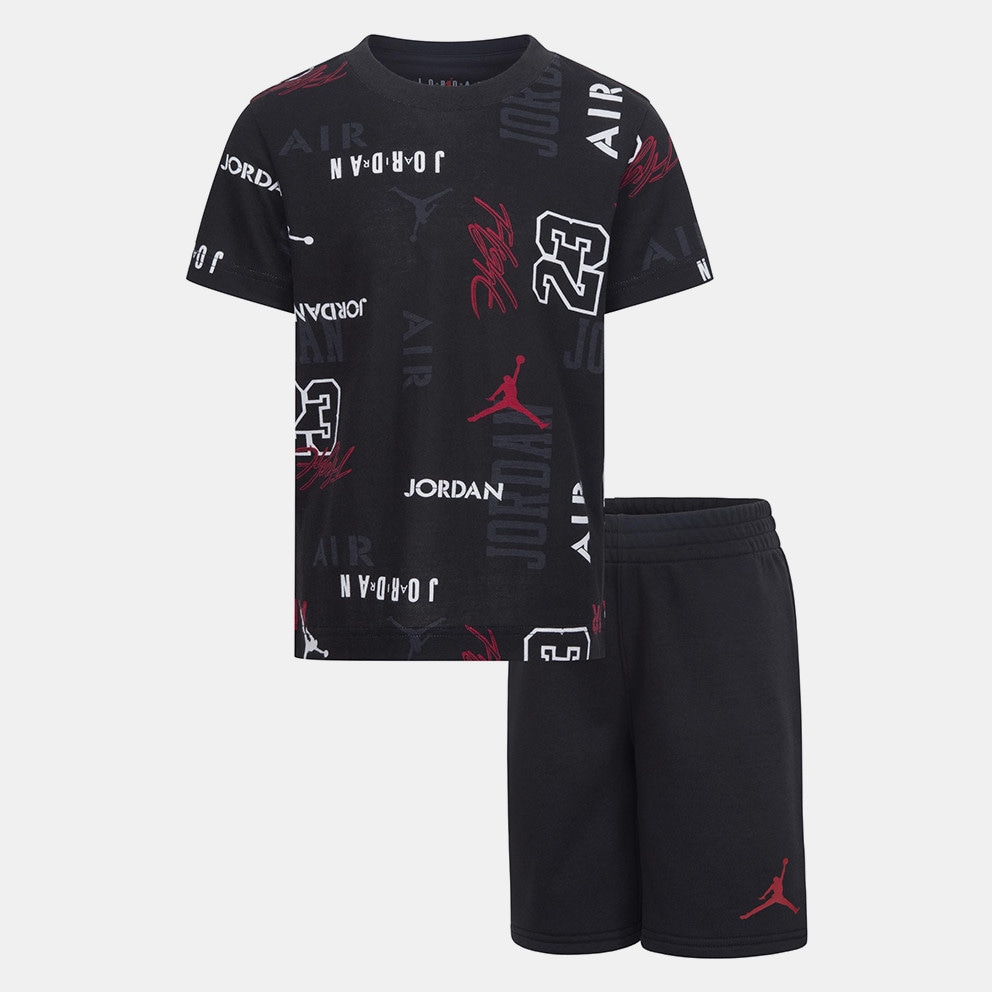 Jordan Aop T/Sht Blk/Wht$