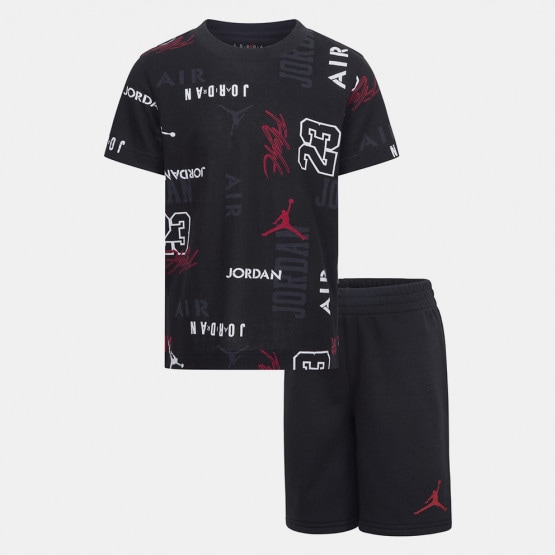 Jordan Aop T/Sht Blk/Wht$