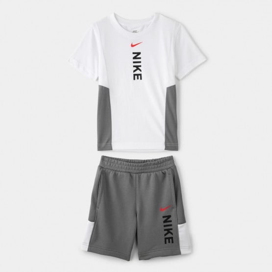 Nike Hyb T/Sht Wht/Gry$