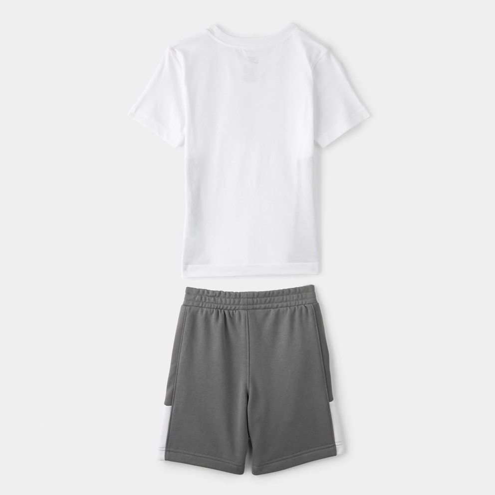 Nike Hyb T/Sht Wht/Gry$