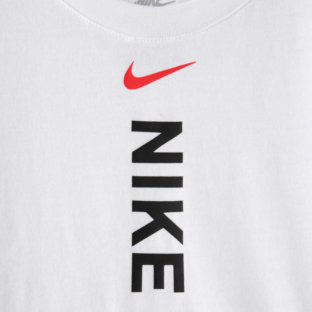 Nike Hyb T/Sht Wht/Gry$