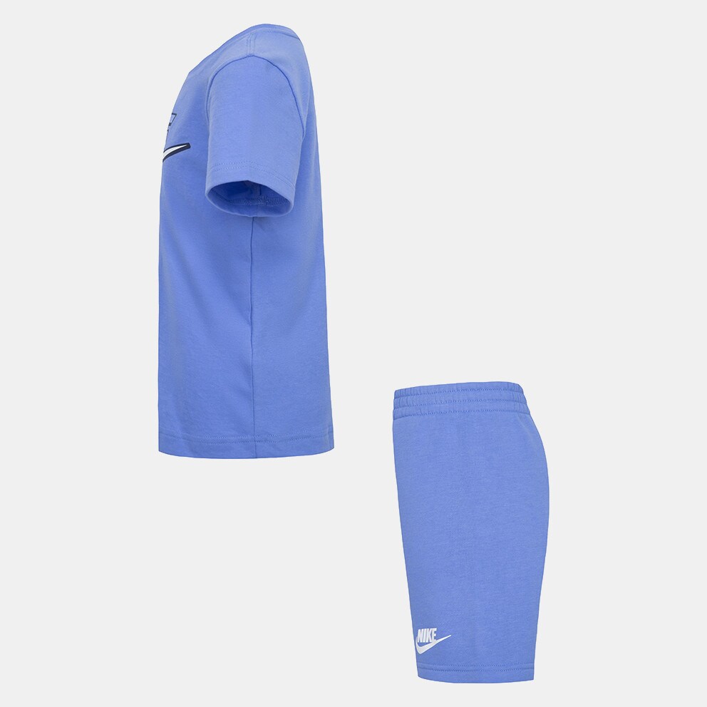 Nike Fade Lgo T/Sht Blu/Wh$