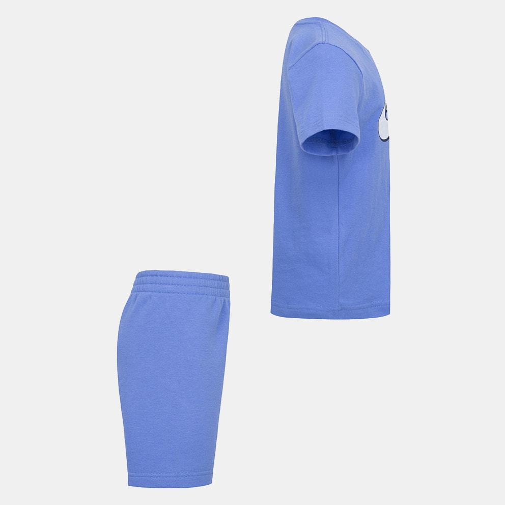 Nike Fade Lgo T/Sht Blu/Wh$