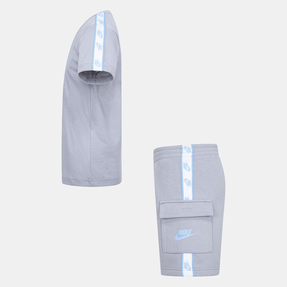 Nike Tape T/Crgo St Gry/Wh$