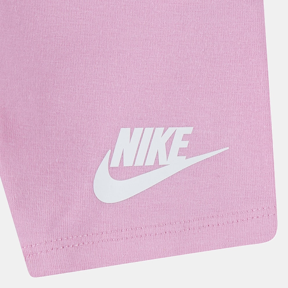 Nike (G)Cblk Tee/Sht Wht/Pnk$