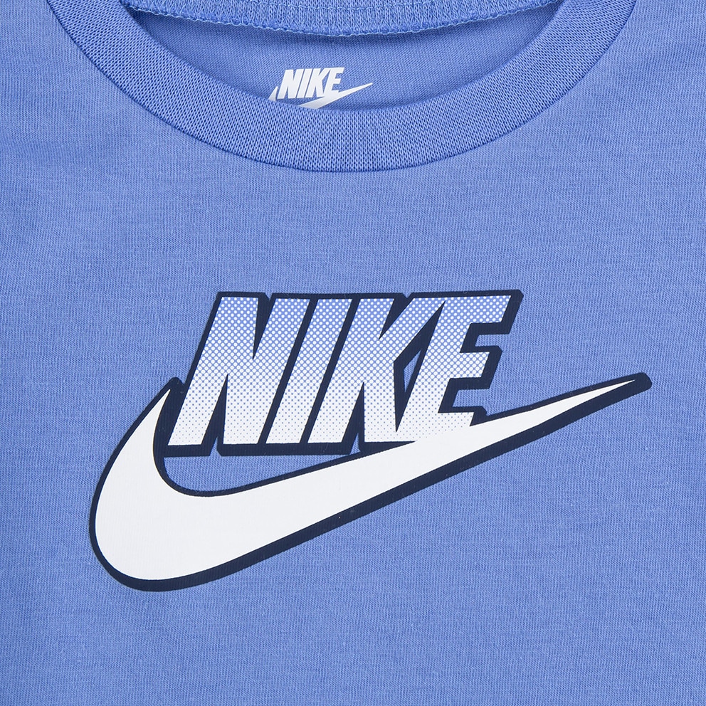 Nike Fade Lgo T/Sht Blu$