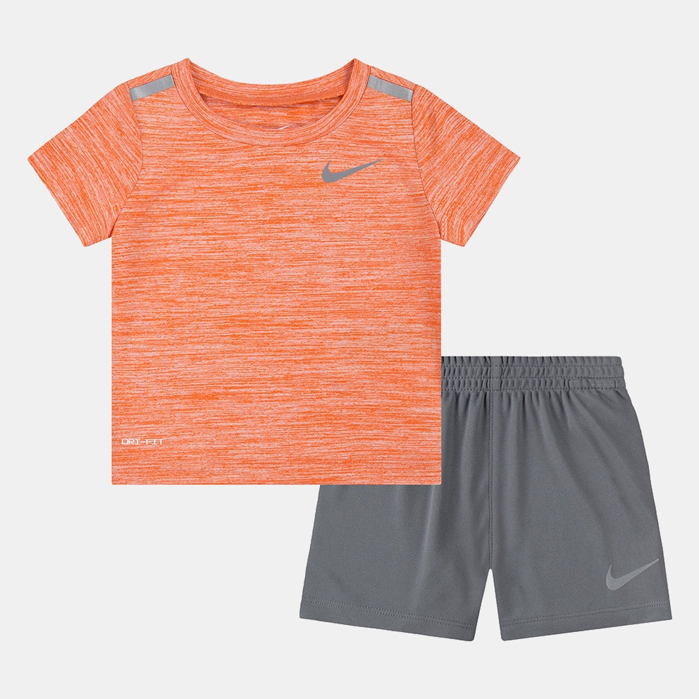 Nike Miler T/Sht Org/Gry$