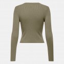 Only Onlmeddi Ls Peek A Boo V-Neck Cc Knt