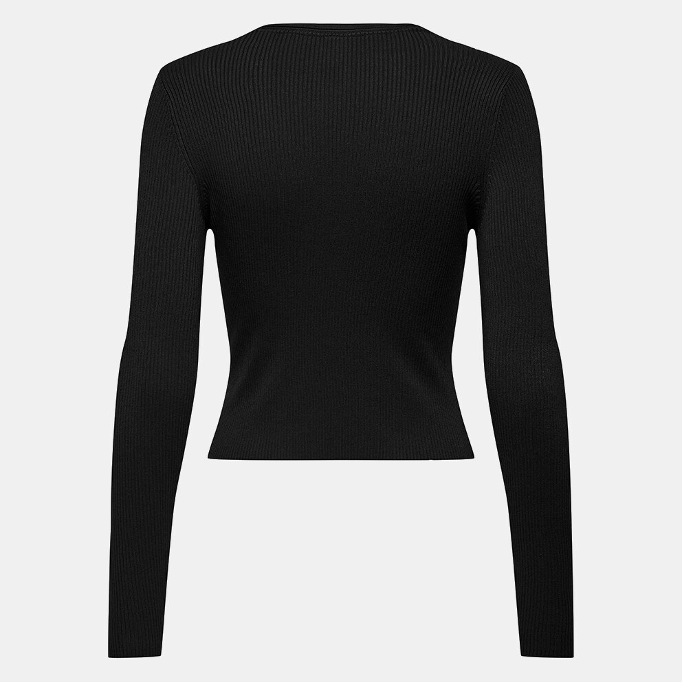 Only Onlmeddi Ls Peek A Boo V-Neck Cc Knt