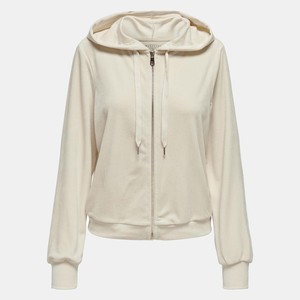 Only Onlrebel L/S Zip String Hood Cc Swt