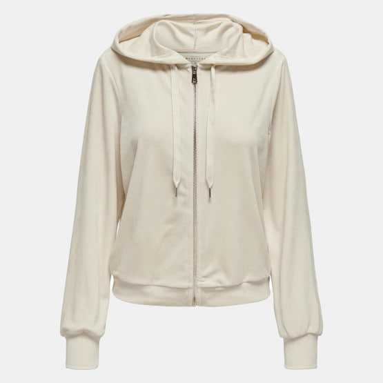 Only Onlrebel L/S Zip String Hood Cc Swt