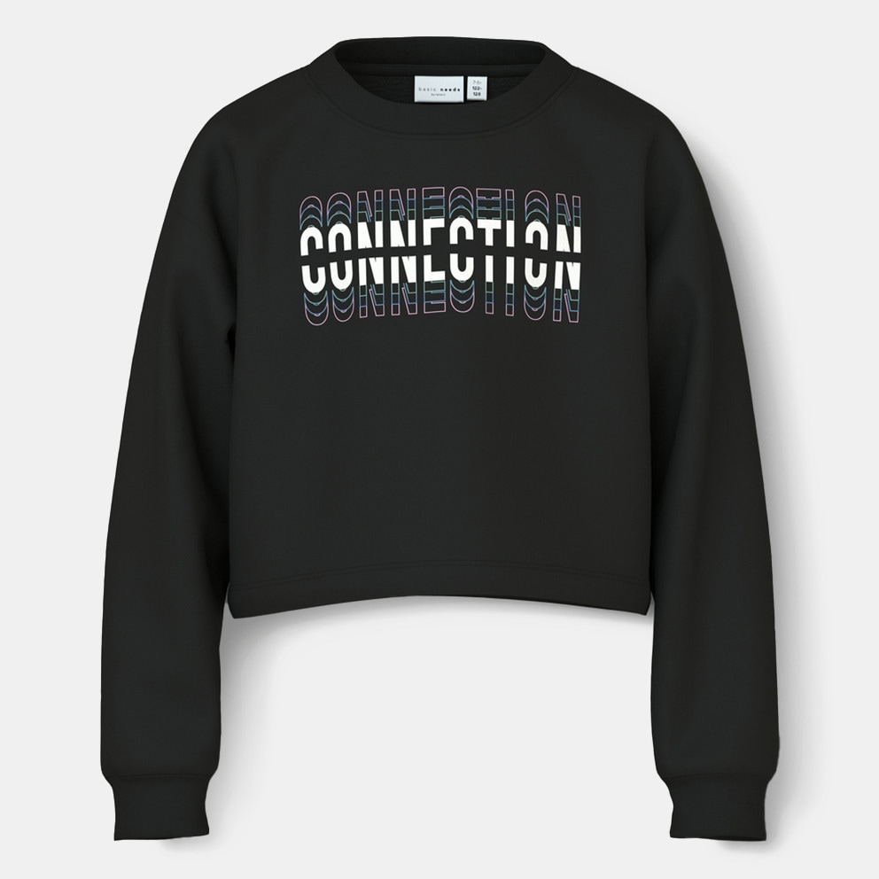 Name it Nkfvanita Ls Short Boxy Sweat Unb