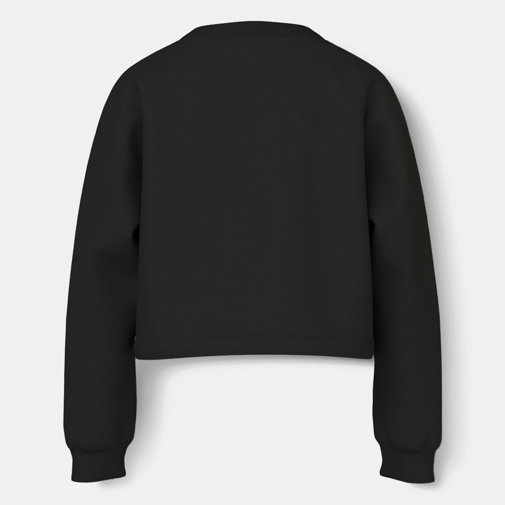 Name it Nkfvanita Ls Short Boxy Sweat Unb