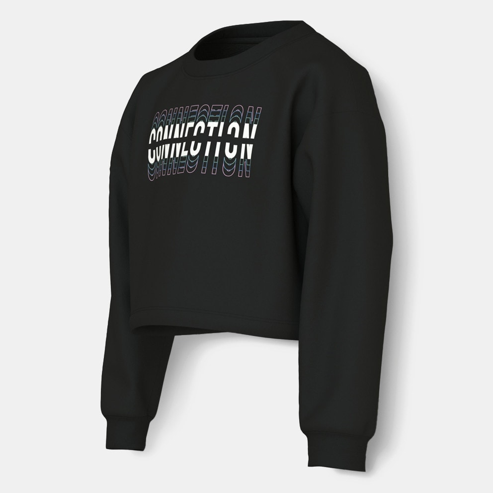 Name it Nkfvanita Ls Short Boxy Sweat Unb