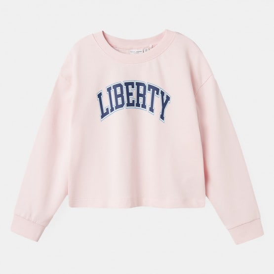 Name it Nkfvanita Ls Short Boxy Sweat Unb