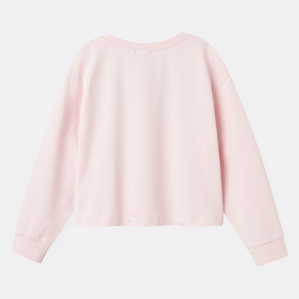 Name it Nkfvanita Ls Short Boxy Sweat Unb