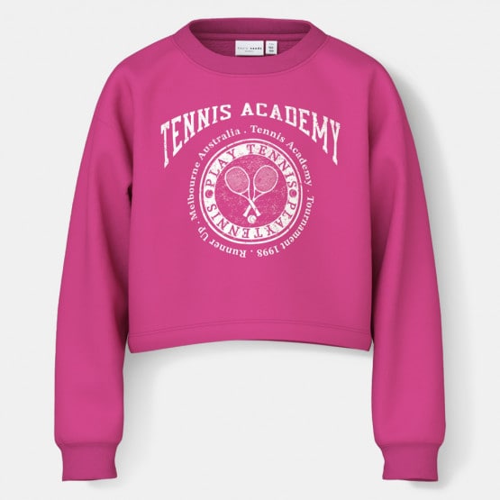 Name it Nkfvanita Ls Short Boxy Sweat Unb