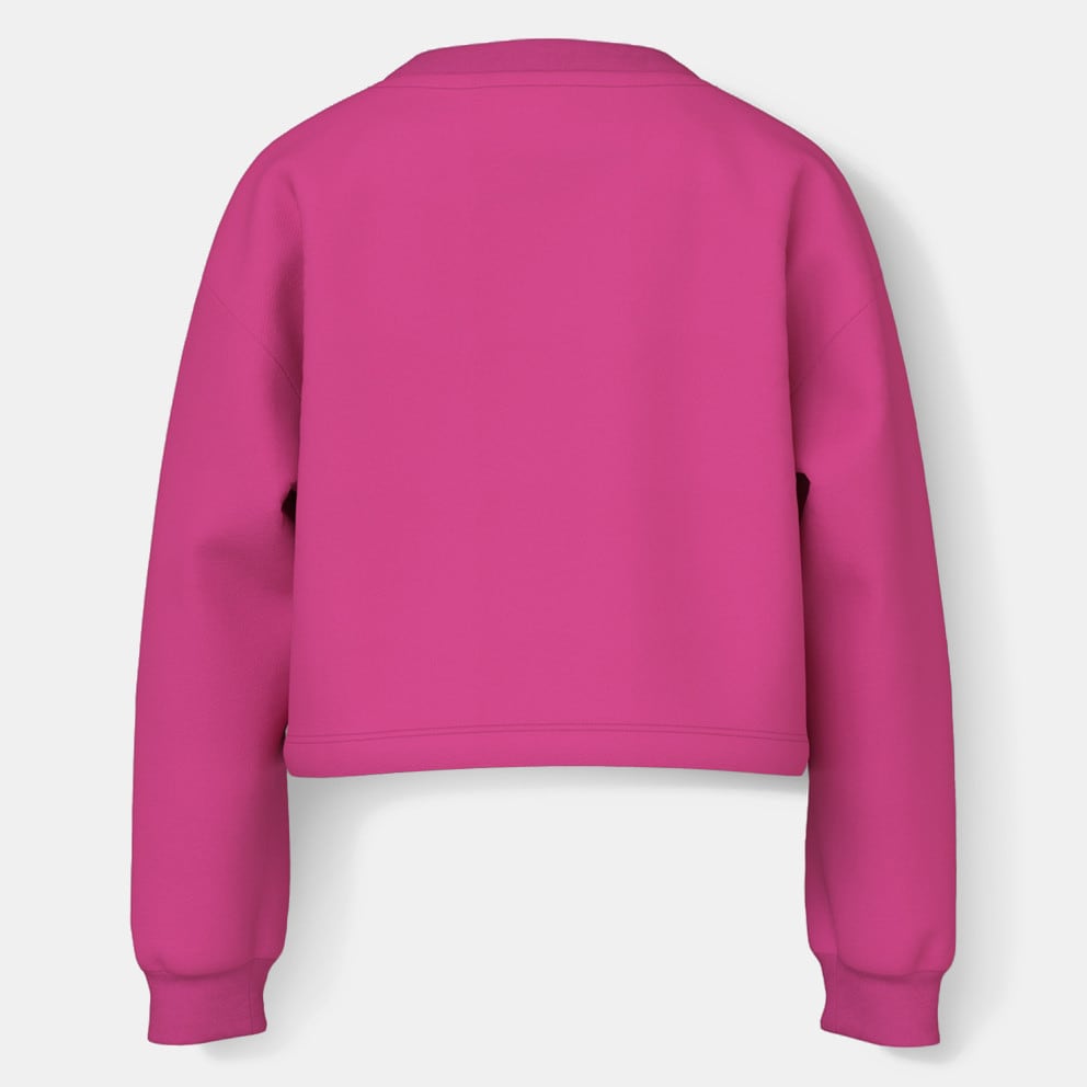 Name it Nkfvanita Ls Short Boxy Sweat Unb