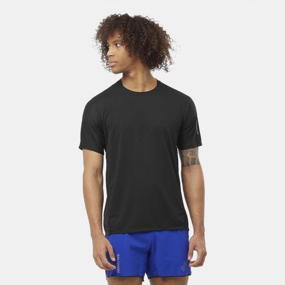 Salomon Apparel Sense Aero Ss Tee M-Deep Black Μπλ