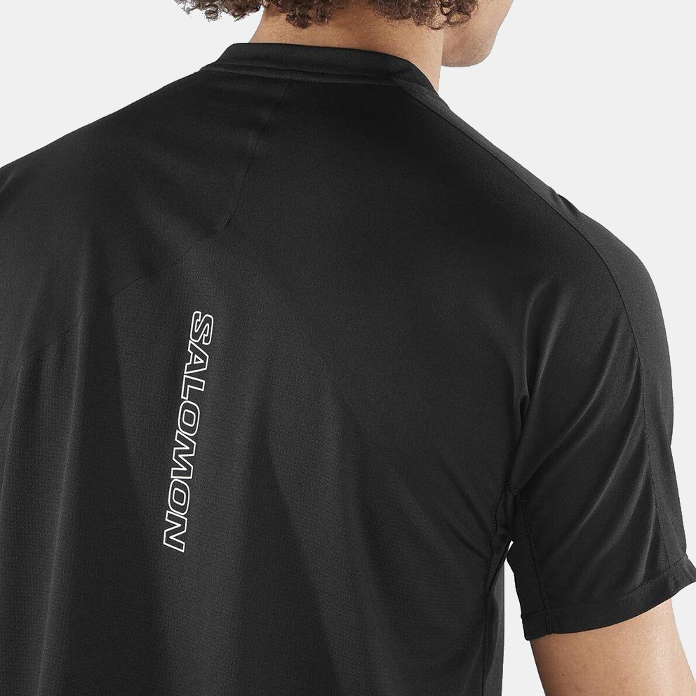 Salomon Apparel Sense Aero Ss Tee M-Deep Black Μπλ