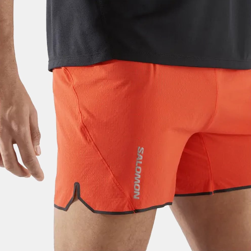 Salomon Apparel Sense Aero 5'' Shorts M-Cherry Tom