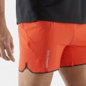 Salomon Apparel Sense Aero 5'' Shorts M-Cherry Tom