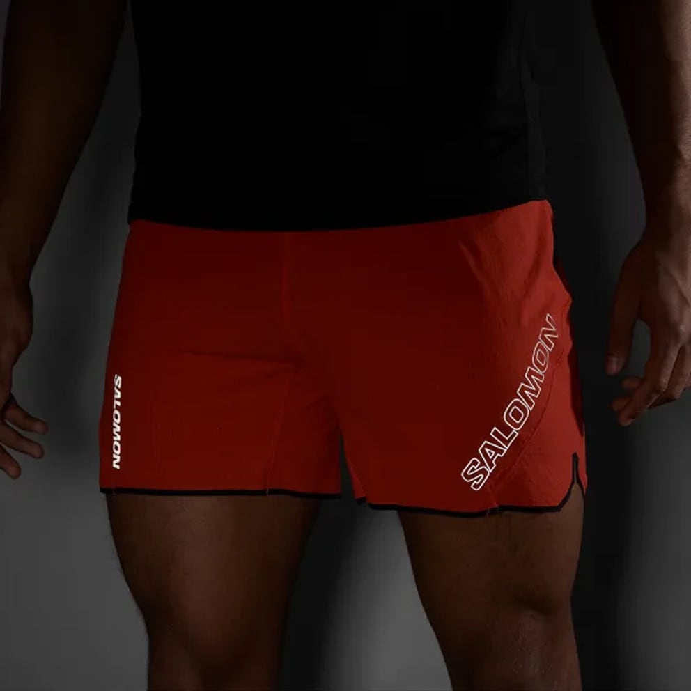 Salomon Apparel Sense Aero 5'' Shorts M-Cherry Tom