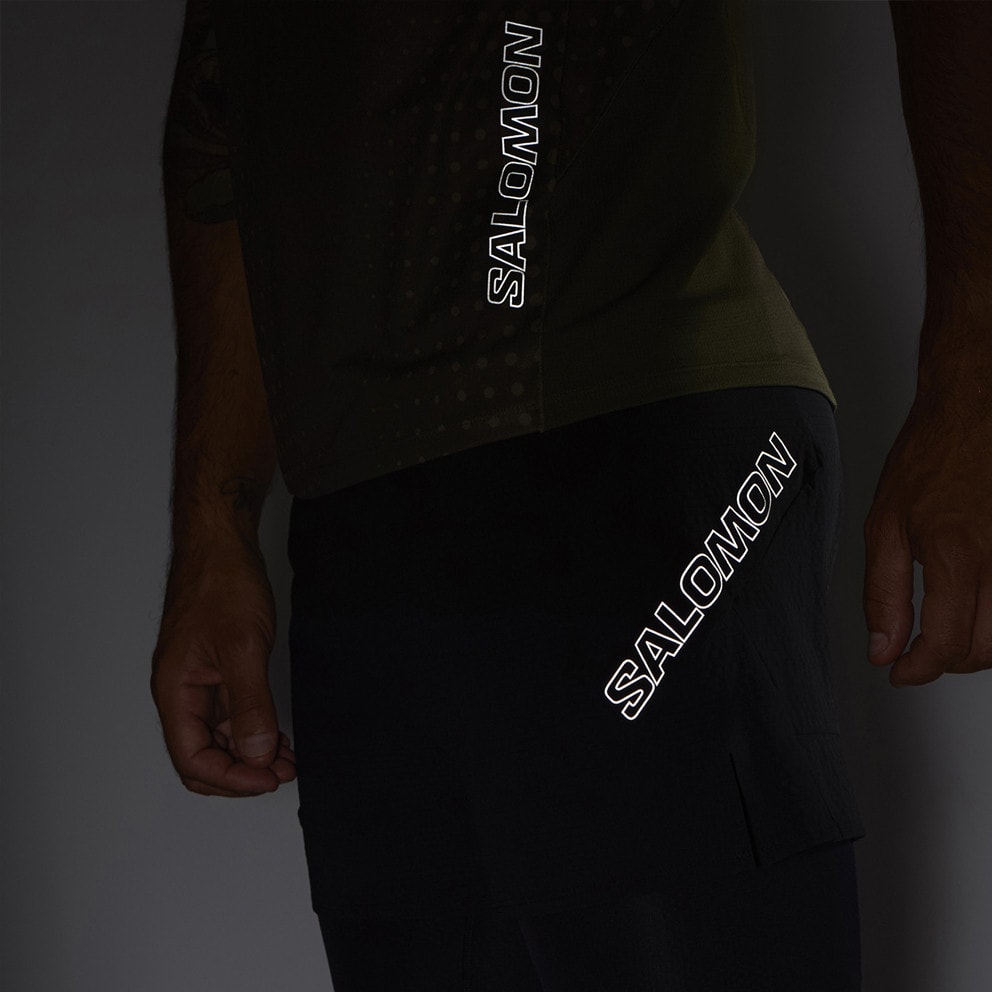 Salomon Apparel Sense 2In1 Shorts M-Deep Black Σορ