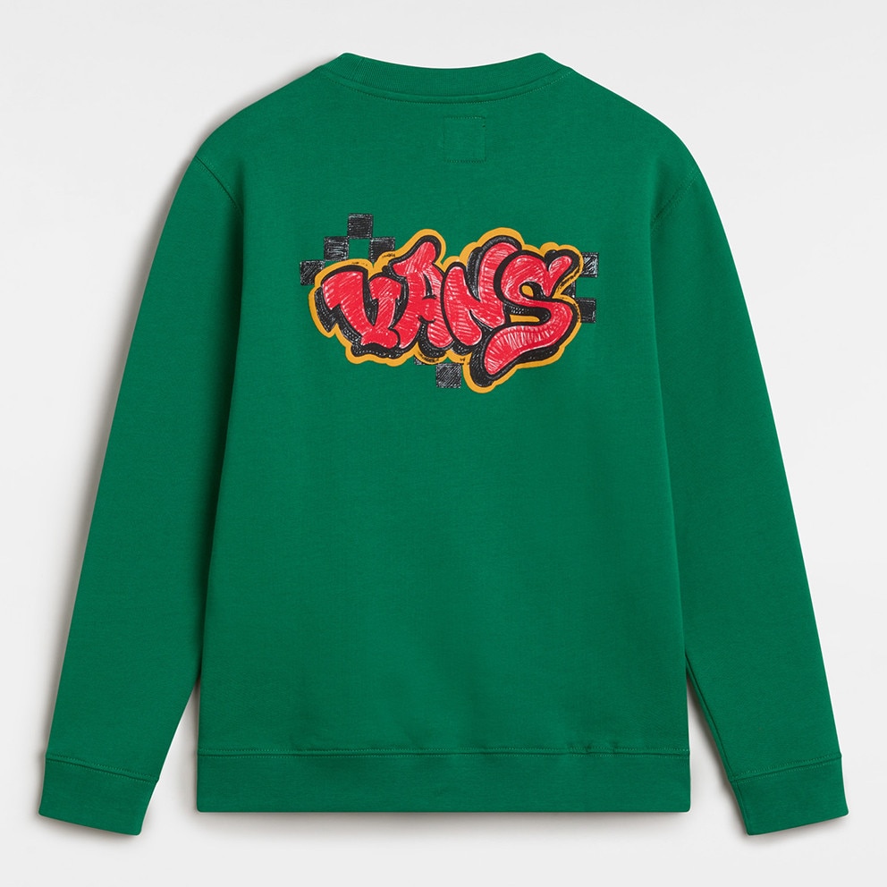 Vans B Tagged Crew Verdant Green
