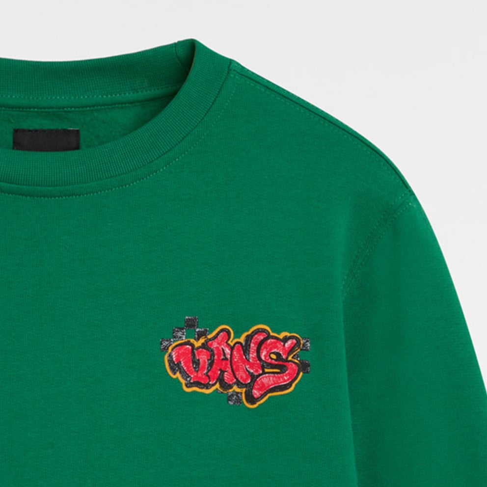 Vans B Tagged Crew Verdant Green
