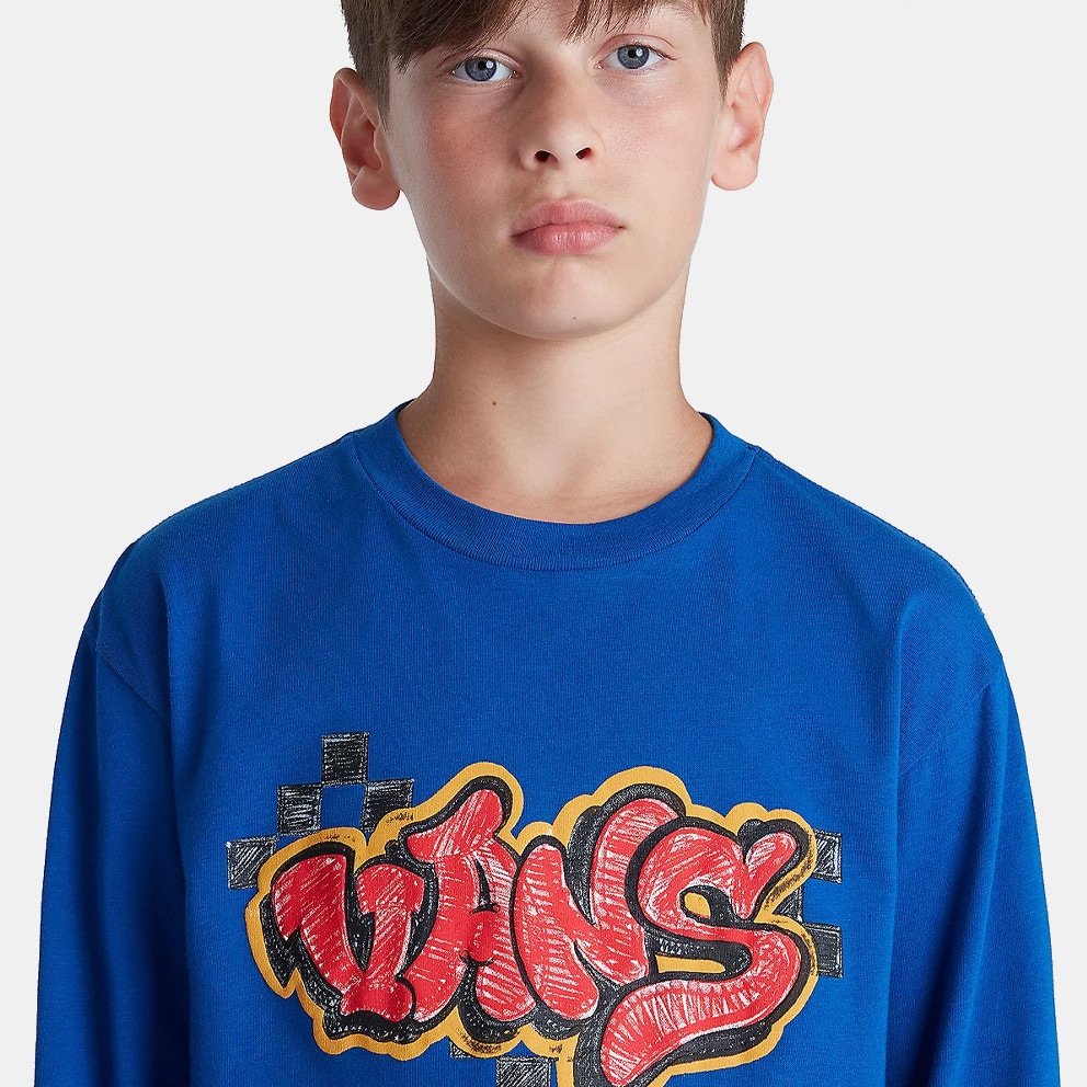 Vans B Tagged True Blue Παιδική Μακρυμάνικη Μπλούζα