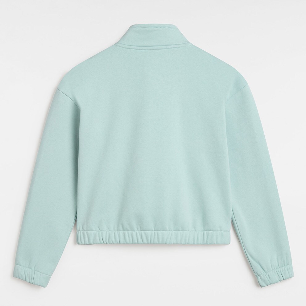 Vans Half Zip Mock Pullover Gray Mis