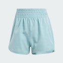 adidas Pacer Training 3-Stripes Woven High-Rise Shorts