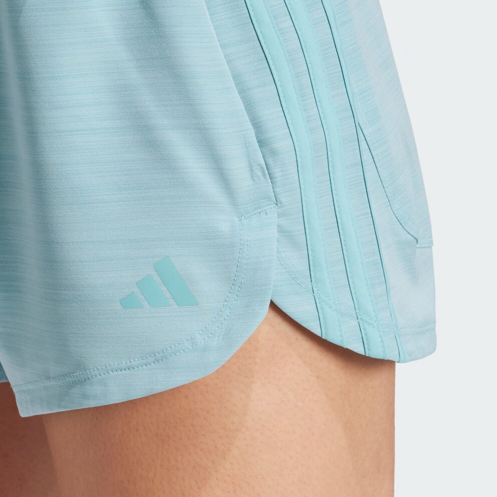 adidas Pacer Training 3-Stripes Woven High-Rise Shorts