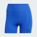 adidas Optime 4-Inch Raw-Cut-Hem Leggings