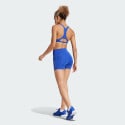 adidas Optime 4-Inch Raw-Cut-Hem Leggings