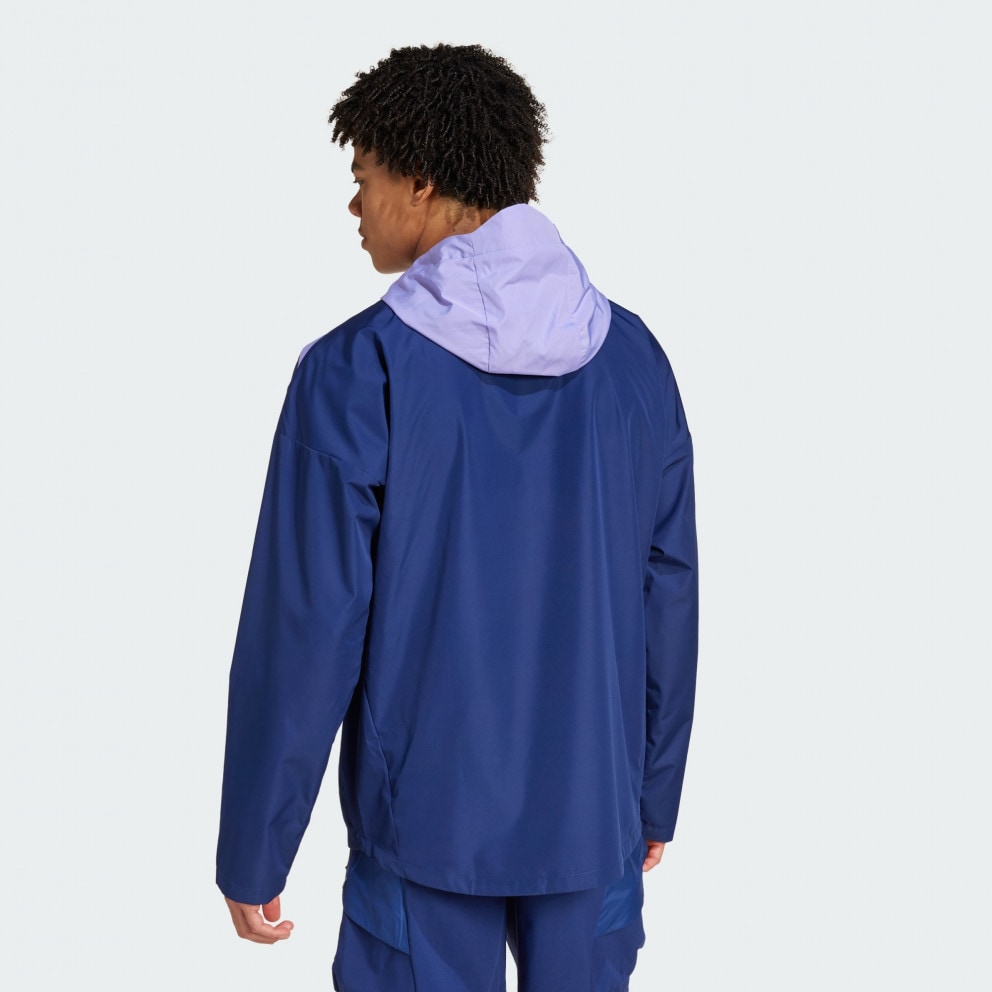 adidas Arsenal Seasonal Half-Zip Windbreaker