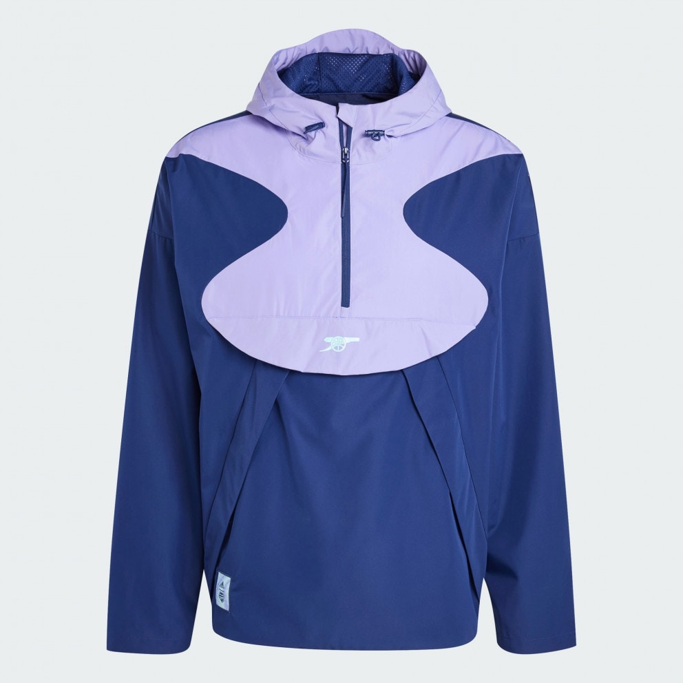 adidas Arsenal Seasonal Half-Zip Windbreaker