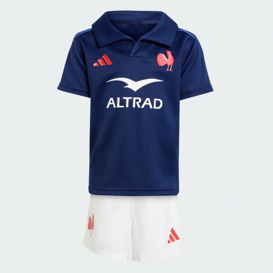 adidas France Rugby Home Mini Kit Kids