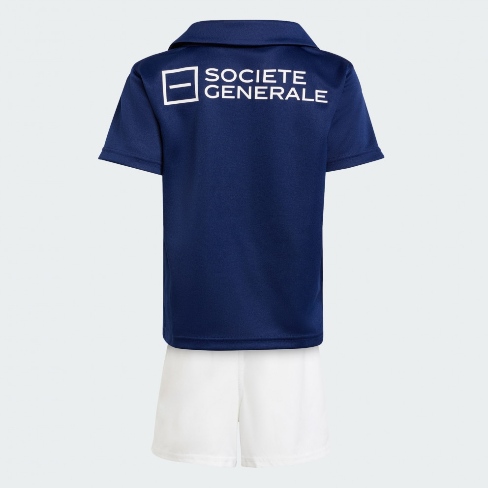 adidas France Rugby Home Mini Kit Kids