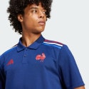 adidas France Rugby Home Supporter Polo Shirt