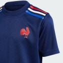adidas France Rugby Home Supporter Tee Kids