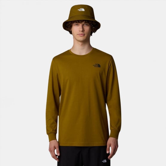 The North Face M L/S Redbox Tee Moss Green