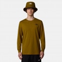 The North Face M L/S Redbox Tee Moss Green